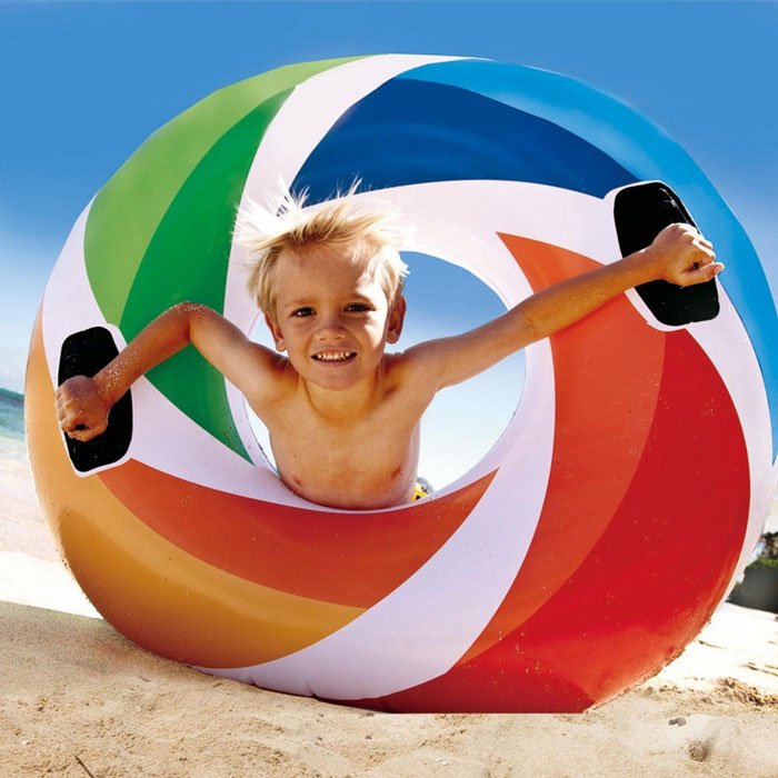 Intex Rainbow Ombre Tube - 58202 (48 Inch)