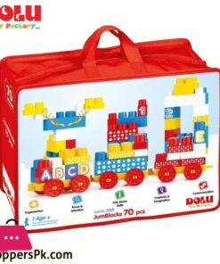 Dolu Jumbo Blocks 70 Piece in Bag – 5028 Turkey Made