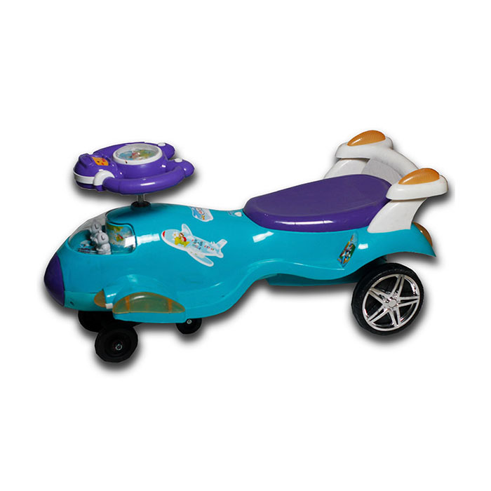 Kids Toys Auto Walker Swing Car Aeroplane (Steering Drive) S6