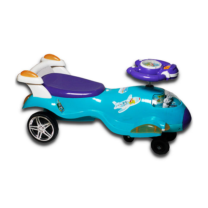 Kids Toys Auto Walker Swing Car Aeroplane (Steering Drive) S6