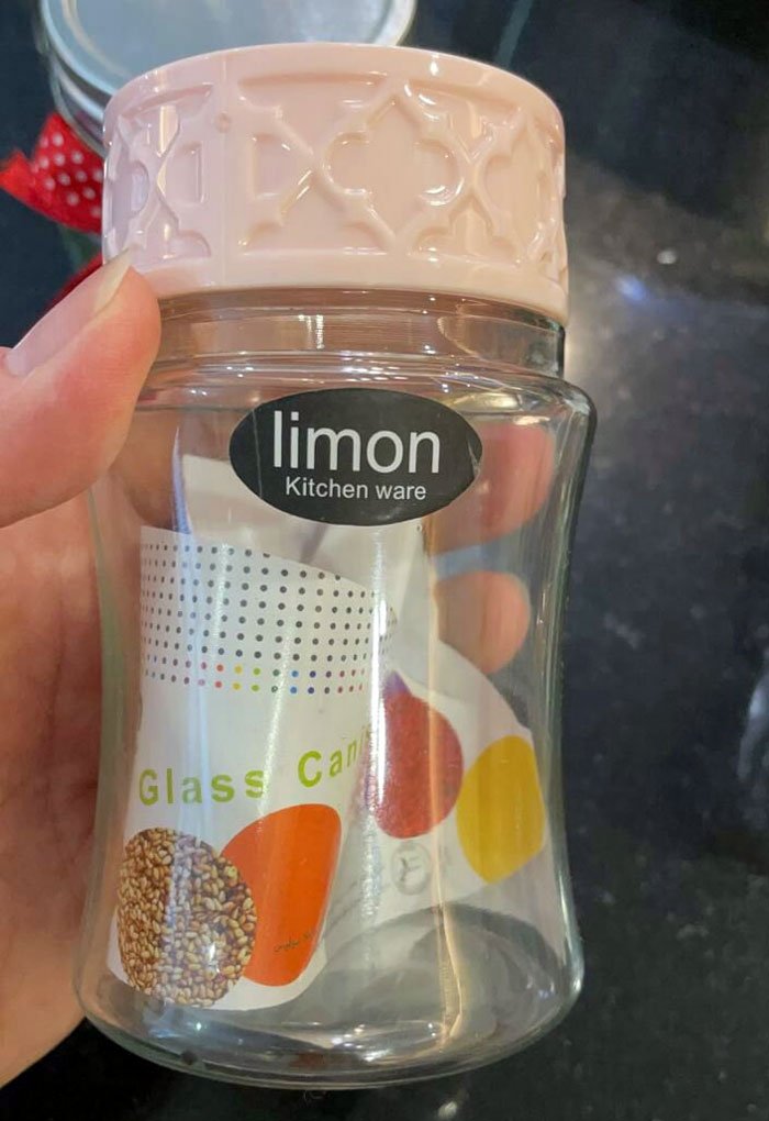 Limon Glass Containers 150Ml - 1 Pcs 