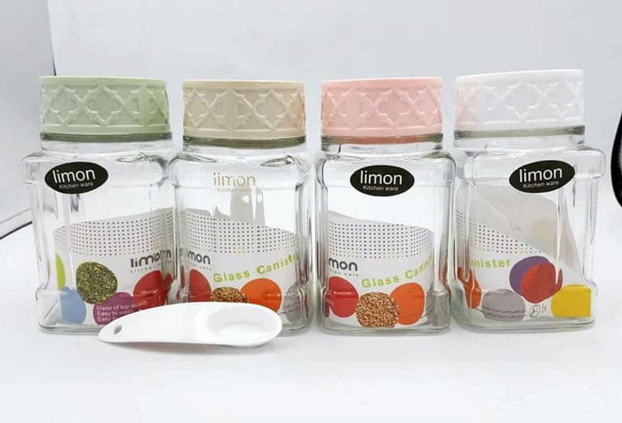 Limon Glass Containers 150Ml - 1 Pcs 