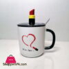 Lipstick Mug Lid With Spoon 1 Lipstick Mug Lid With Spoon