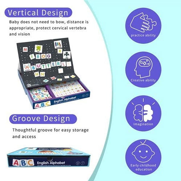 Magnetic Collage Alphabetic Learning Kit