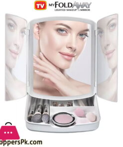 My Foldaway Lighted Makeup Mirror
