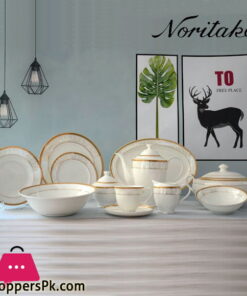Noritake Super Bone FDF 61 Pcs Dinner Set 8 Person Serving