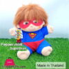 Peppermint Superman Plush Doll 35 Cm - Thailand Made