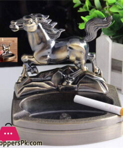Personality creative Horse Shaped Ashtray with Gas Lighter DH-8857
