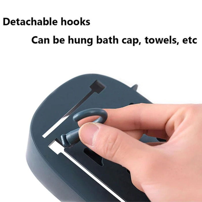 Plastic Kitchen Bathroom Shelf Rack Organizer