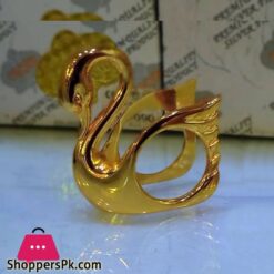Plated Napkin Rings Swan