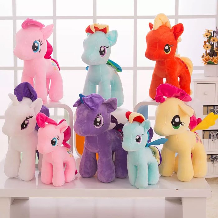 Pony Unicorn Plush Stuff Toy 38 Cm