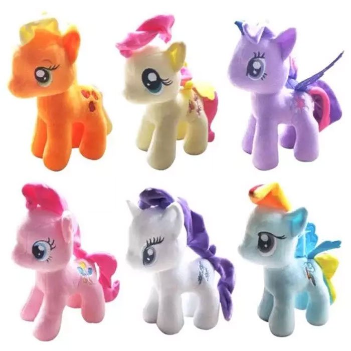 Pony Unicorn Plush Stuff Toy 38 Cm