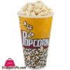 Popcorn Cups Plastic - Movie Theater Popcorn Bucket Tube Popcorn Cups 7X4.5 Inches - Set Of (3)