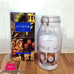 Pougine Airtight Glass Jar 2 Liter