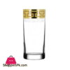Promsiz Cocktail Glasses 6 Piece With “Ultra” Greek Pattern (EAV03-402 / S)