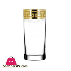Promsiz Cocktail Glasses 6 Piece With “Ultra” Greek Pattern (EAV03-402 / S)