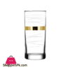 Promsiz Cocktail Glasses 6 Piece With “Ultra” Line Pattern Eav95-402/S