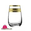 Promsiz Cocktail Glasses 6 Piece With "Ultra" Pattern (KAV24-2069 / S)