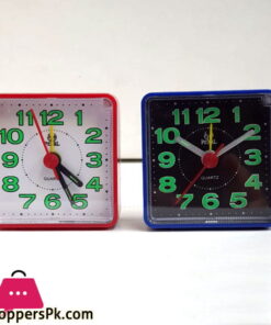 Quartz Pearl Mini Travel Alarm Clock