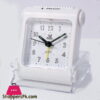 Quartz Pearl Travelling White Alarm Clock