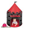 Red Castle Play Tent For Kids - Pop Up Design