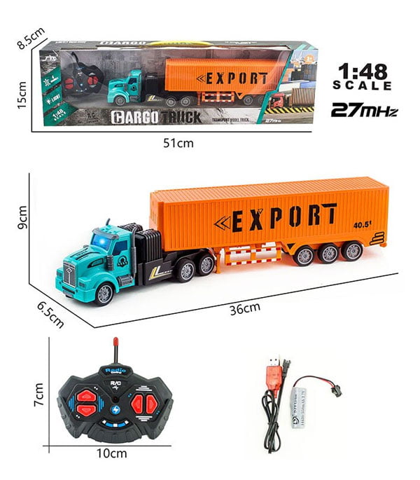 Remote Control Construction Heavy Truck Transport