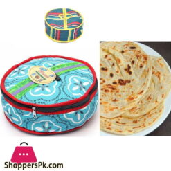Round Roti Nan Chapati - Basket & Soft Cloth ( MultiColor)