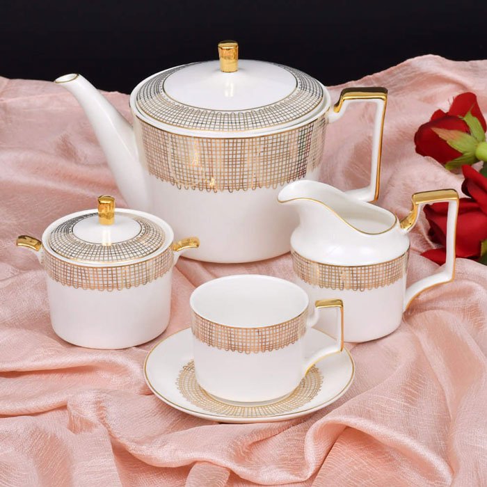 Royal Artistic Pattern Tea Set-15 Pcs