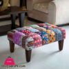 Royal Ottoman 4 Leg Colorful Bench