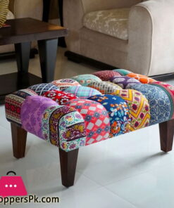 Royal Ottoman 4 Leg Colorful Bench