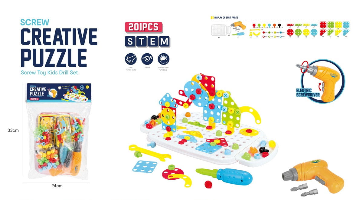 Screw Creative Puzzle For Kid