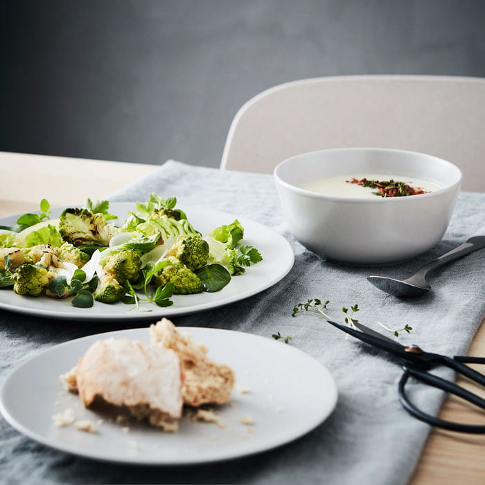 Shoppers Superior Quality 18 Pc Dinner Set – - Beige