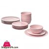 Shoppers Superior Quality 18 Pc Dinner Set - Pink