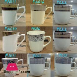 Solecasa Bone China Mug Set of 6