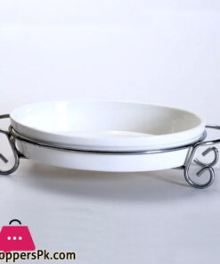 Solicasa Serving Dish With Stand 10 Inch