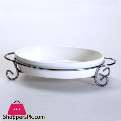 Solicasa Serving Dish With Stand 10 Inch