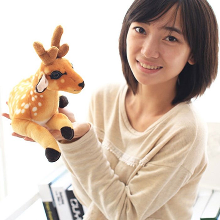 Stuffed Plush Toy Animal Deer Toy Children Doll ( 30 Cm )