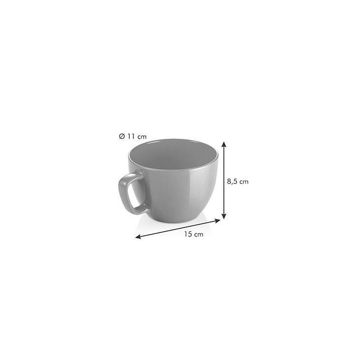 Tescoma Crema Shine Mug 600Ml For Soup Coffee1 Pcs – 387194