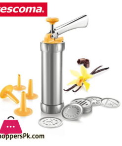 Tescoma Delicia Cookies Biscuit Maker / Cake Decorator Steel #630535
