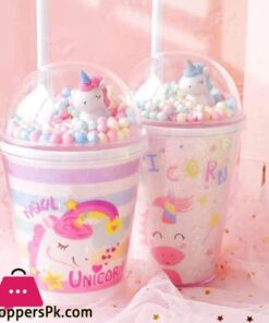 Unicorn Sipper With Straw 2823