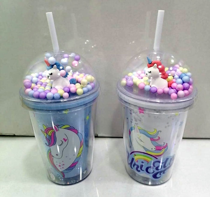 Unicorn Sipper With Straw 2823