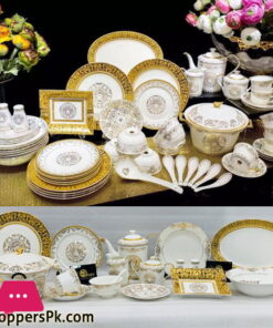 VERSACE Super Luxury Dinner Set 6 Person Serving 61 Pcs