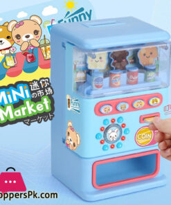 Vending Machine Toy Drink Machines Kids Education Learning Toys Great Gift for Kids - QF860-1