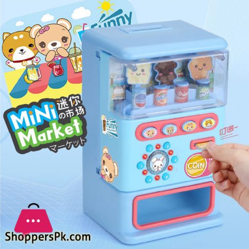 Vending Machine Toy Drink Machines Kids Education Learning Toys Great Gift for Kids - QF860-1