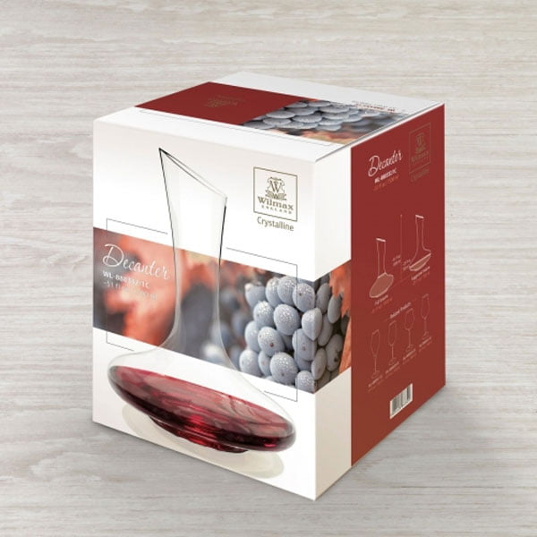 Wilmax Decanter 34 Fl Oz | 1000 Ml - Wl-888331-1C