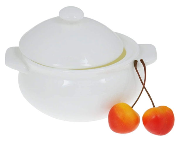 Wilmax Fine Porcelain Baking Pot 21 Oz | 620 Ml Wl-997015-A