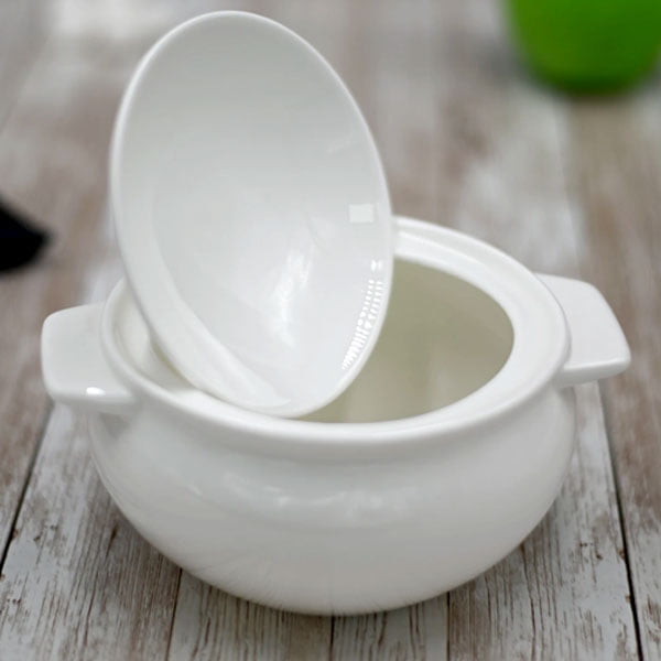 Wilmax Fine Porcelain Baking Pot 21 Oz | 620 Ml Wl-997015-A