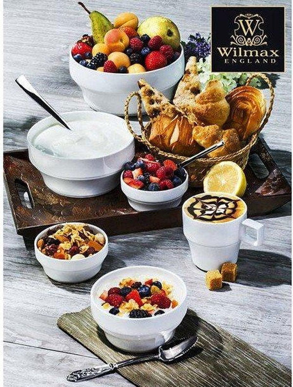 Wilmax Fine Porcelain Bowl 4.5 Inch - 350Ml Wl-992555-A