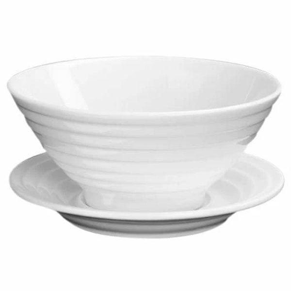 Wilmax Fine Porcelain Bowl &Amp; Saucer 545Ml - Wl-991146-A