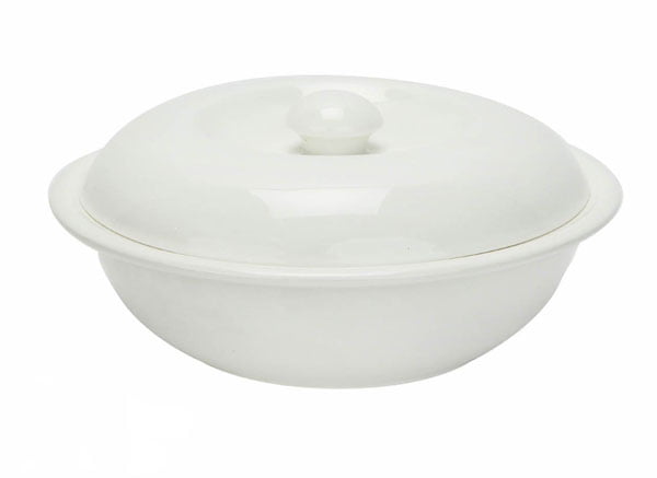 Wilmax Fine Porcelain Bowl With Lid 23.5 Cm 1400 Ml